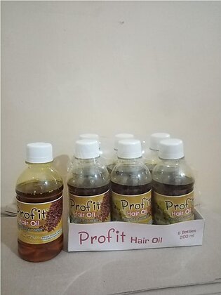 Profit Mustard Oil 200 Ml 6 Bottle S