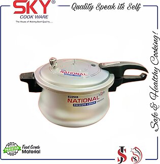 National Belly Pressure Cooker Grooved Best Quality Ever