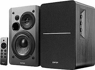 Edifier R1280dbs Active Bluetooth Bookshelf Speakers - Optical Input - 2.0 Wireless Studio Monitor Speaker - 42w Rms With Subwoofer Line Out - Black