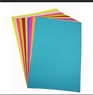 Colour Paper Sheet A4 Multicolours 100sheets.