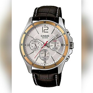 Casio - Mtp-1374l-7avdf - Stainless Steel Watch For Men - Stay On Time With This Premium Quality And Stylish Casio Watch