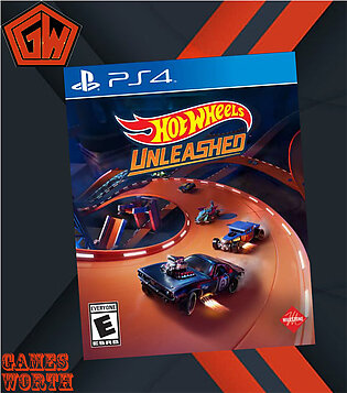 Playstation 4 Dvd Hot Wheels Unleashed Ps4 Game