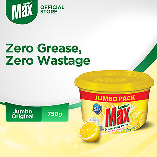 Lemon Max Dishwash Paste Yellow 750g