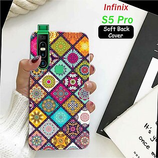 Infinix S5 Pro Mobile Cover - Art Floral Case Cover