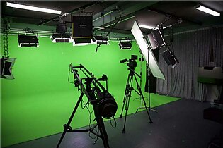 Parrot Green Chroma key Green Screen Back Drop for Background Removal and Video Editing VFX Tool