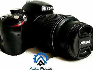 Nikon D3200 Dslr Camera For Hd Video Recording & Photography - 24 Megapixels - Complete Accessories
