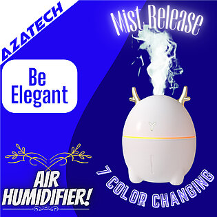 AzaTech Car Home Air Humidifiers Nano Diffuser Car Humidifier Ultrasonic Cool Fine Mist Humidifier Aroma Air Oil Diffuser Romantic Color USB Portable USB Mist Maker Air Purifier Humidifier