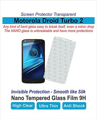 Motorola Droid Turbo 2 - Screen Protectors - Best Material - Nano Glass