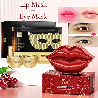 BIOAQUA 20 PCS Lip Mask & 3 Pcs Mask Eye Hydrating Moisturizing Eye And Lip Mask Anti Against Dark Circles BQY90423-BQY90676
