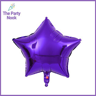 The Party Nook - Star Shape Foil Balloon 16 Inches For Birthday Decorations, Wedding, Anniversary, Bridal Shower, Baby Shower, Party Decorations & Party Supplies