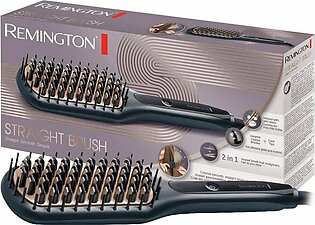 Remington Cb7400 Professional Style Hair Straightening Brush, Hair Straightener
