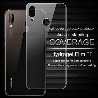 Huawei P20 Lite Back Clear Jelly Transparent Protector For Huawei P20 Lite