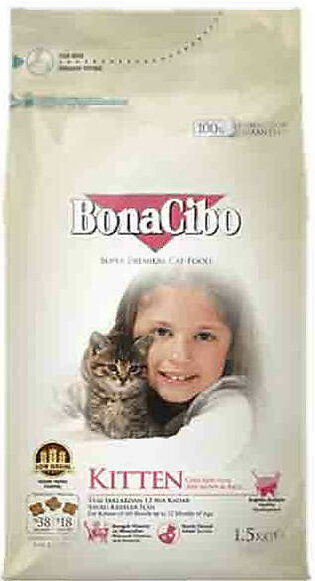 Bonacibo Kitten 1.5 Kg Cat Food