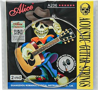 Alice Acoustic Guitar String B 2nd (pack Of 2 )