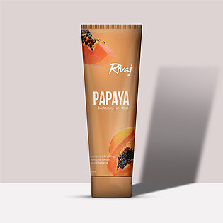 Rivaj Uk - Papaya Extract Face Wash 100ml