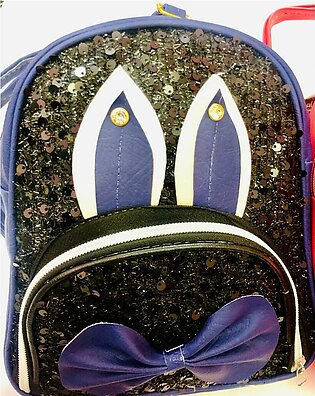 Bag For Kids| Bagpack For Women| Cute Trendy Glitter Bagpack For Girls| Bunny Ear Bag