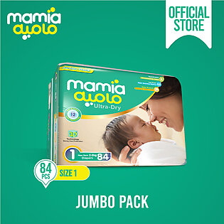 Mamia Baby Diaper New Born 84 Jumbo Pack