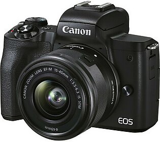 Canon Eos M50 Mark Ii Mirrorless Digital Camera With 15-45mm Lens