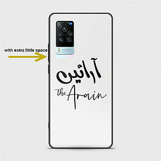 Vivo X60 Pro Cover - Skinlee Hq Infinity Glass Case (soft) - Caste Name Arain Customized Cover - Skinlee-660-1-953-684