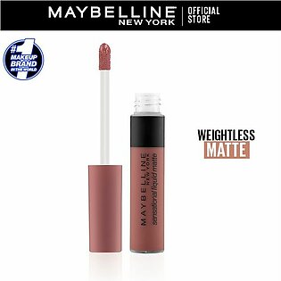 Maybelline New York Color Sensational Liquid Matte Lipstick - NU04 Bare Temptations - The Nudes Collection