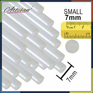 Artisan - Pack Of 50 - 7mm For Small Glue Gun Stick Transparent Length 20cm
