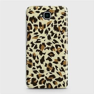 Huawei Y6 Pro Cover - Skinlee Hq Hard Case - Oval Yellow Leopard - Skinlee-423-1-399-260