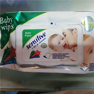 Sensitive baby wipe 80 wet sheets