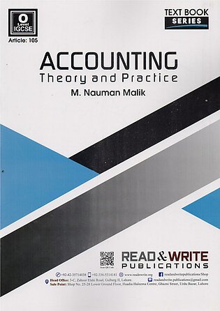 Accounting O Level Theory And Practice Text Book Series