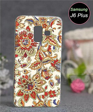 Samsung J6 Plus Back Cover - Floral Cover