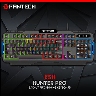 FANTECH K511 HUNTER PRO RGB Back Light Gaming Keyboard