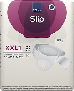 Abena Slip (abriform) Xxlarge Adult Diaper Xxl 10 Pcs