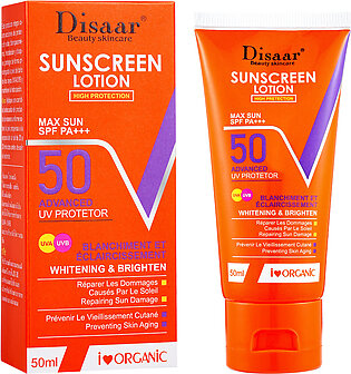 Disaar Waterproof Anti-ultraviolet Sunblock Spf50+ Sunscreen 100ml - Ds5196