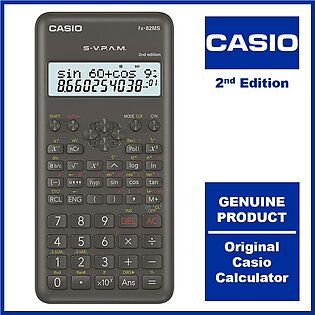Fx-82ms 2 Line Scientific Calculator 240 Functions