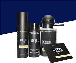 Toppik Hair Fiber 4in1 27.5g Black, Darkbrown All Accessories