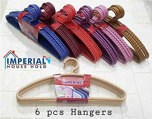 (pack Of 6) Imperial Cloth Hanger (n)