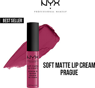 NYX Cosmetics Soft Matte Lip Cream Liquid Lipstick - Prague