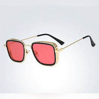 Kabir Singh India Movie Sunglasses Men Square Retro Cool Sun Shades Steampunk Style Sun Glasses For Men Metal Frame