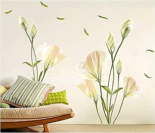Wall Stickers Beautiful Flower Wall Sticker For Home Decoration.