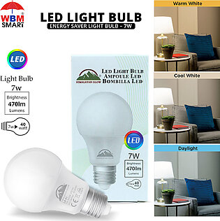 Wbm Smart Led Light Bulb. Energy Saver Light Bulb – 7w