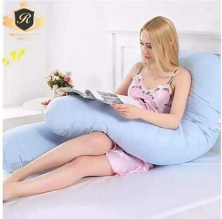 Pillow U Shape Comfy Pillow Full Body Support Pillow Dual Sade Double Shade And Color