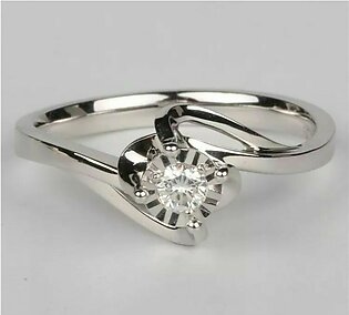 Trendy Sterling Silver 925 Zircon Ring for women/ girls
