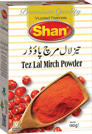 Shan Tez Lal Mirch Powder 180 Gm Np