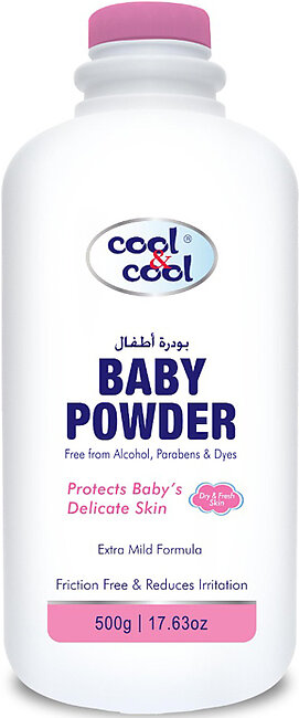 Cool and Cool - Baby Powder Non Sterilized 500gm