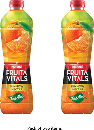 Kinnow Juice - Nestle Fruita Vitals Kinnow Nectar 1000 Ml