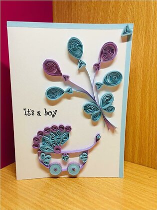 New Born Baby Card Greeting Card Wishing Card Hand-made Card