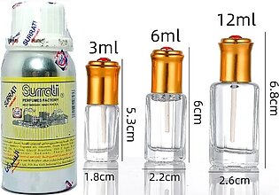 Oud Al Aswad 100 Gms. Non Alcoholic Concentrated perfume Attar Oil Surrati Perfumes Holy Makkah Saudi Arabia K.s.a