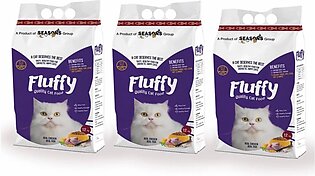 Fluffy Cat Food 1.2kg Pack Of 3 Cat Food Pet Food
