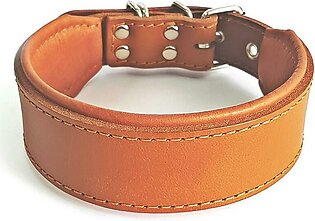 2 'Inch Wide Dog Large Leather Collar