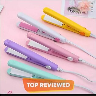 High Quality Mini Hair Straightener and Straightner, Travel Mini Hair Flat Iron, Ceramic Plate Hair Straightener best for Traveling, Gifts, Outing-Mini Electronic Hair Straightener-Mini Hair Straightener, Flat Iron Ceramic Plate Professional