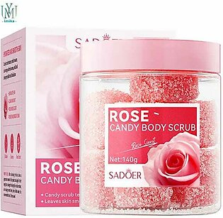 Whitening Moisturizing Sugar Face Rose Body Scrub